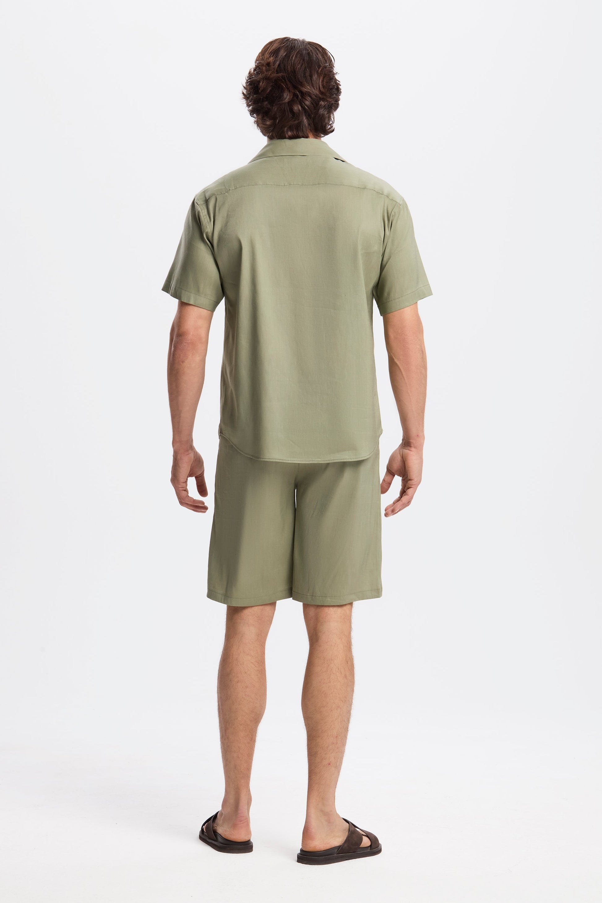 THE LINEN SHORTS - PURECLO