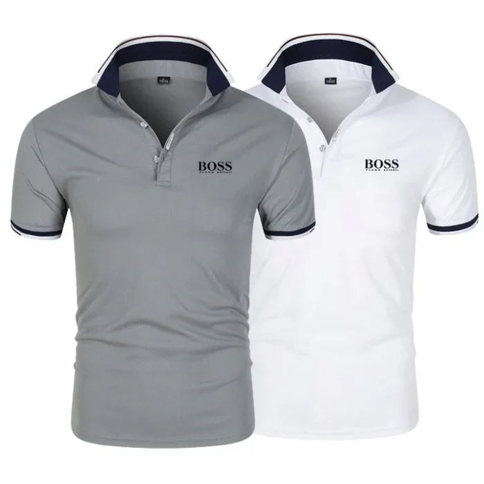 [BUY 1, GET 2] 2-Pack Boss Essential Polo Shirts - Pure - PURECLO