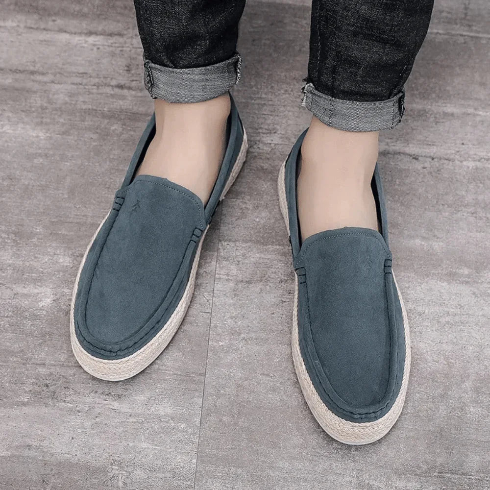 Leather Moccasins for Men Nantes - Pure - PURECLO