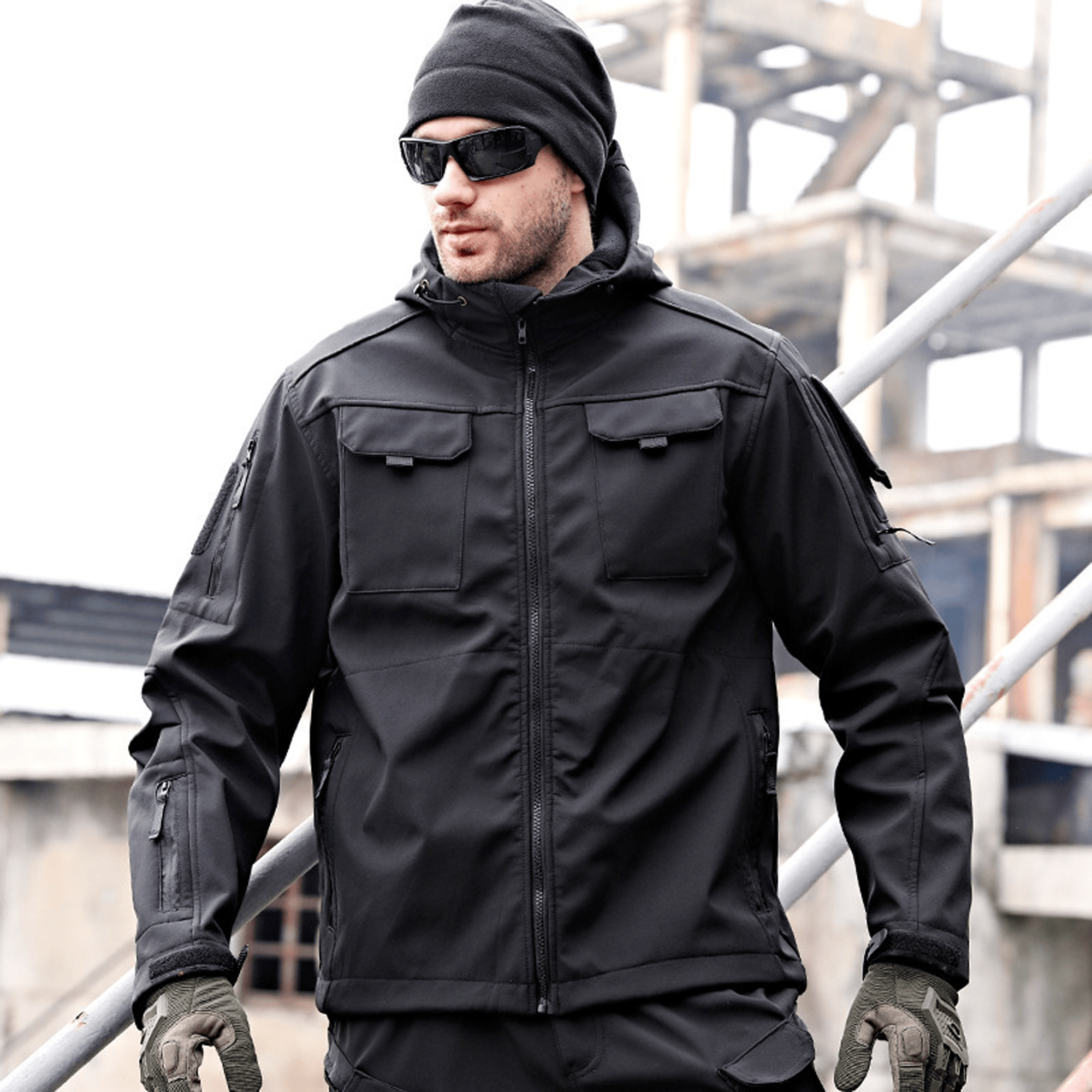 Tactical Fleece Lined Jacket
