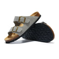Birken California Suede Sandals for Men - Pure - PURECLO