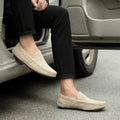 Men's Leather Moccasin Sweden - Pure - PURECLO