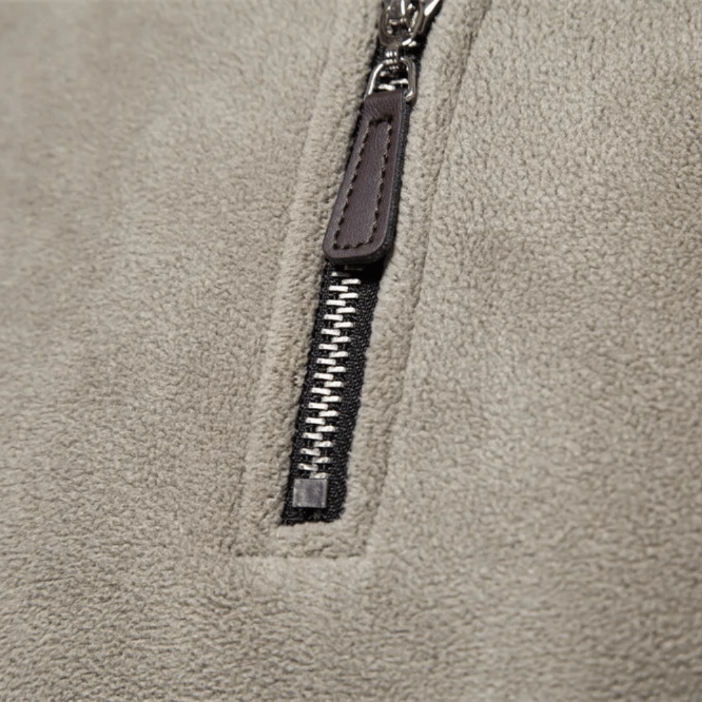 Men's Hoodie with High Collar Tromsø - Pure