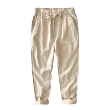 Men's Linen Trousers Filo - Pure - PURECLO