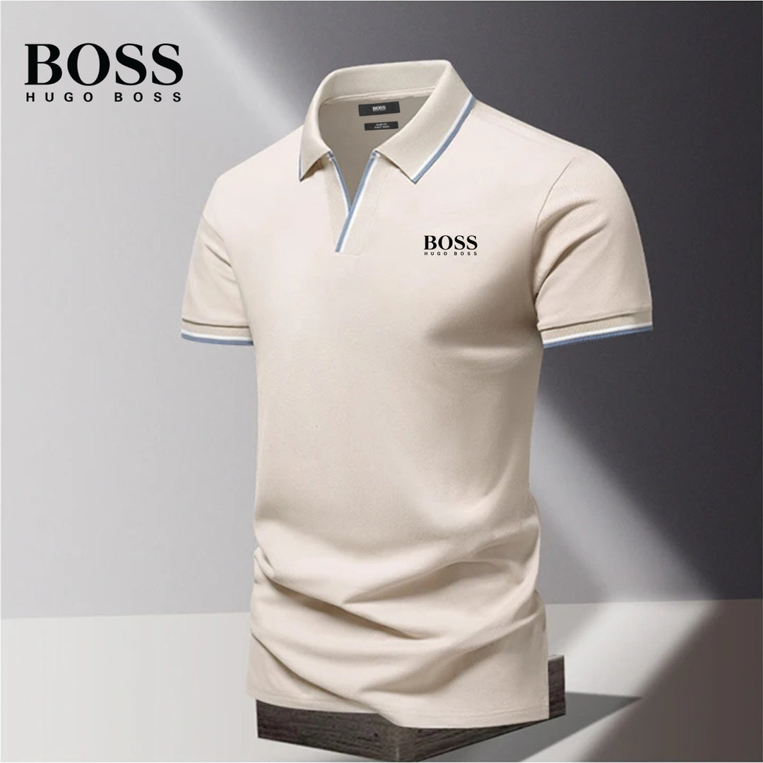 PureClo™ Elegant Old Money Polo – premium cotton polo shirt with a tailored fit and timeless design inspired by quiet luxury and effortless sophistication.