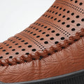 Men's Leather Moccasins Milan - Pure - PURECLO