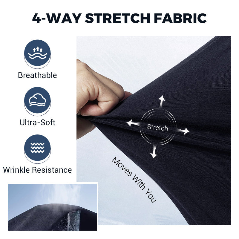 ⏰ LAST DAY 50% OFF! Men's Stretch Slim Fit Pants – Skinny But Comfy
