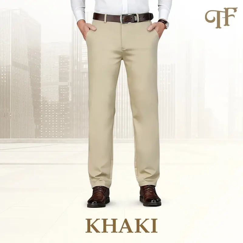 Pure™ TimelessFlex – Pantalones Clásicos de Corte Recto para Hombre con Elasticidad 4-Way Stretch