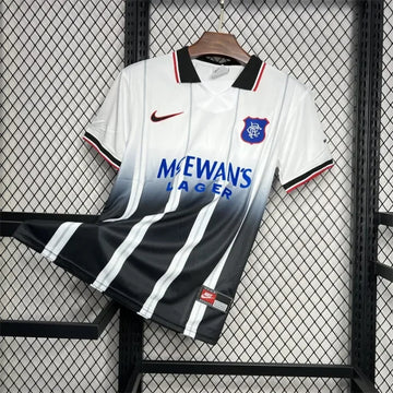 Retro Rangers Away Kit 1997 1999 Football Jersey - PURECLO