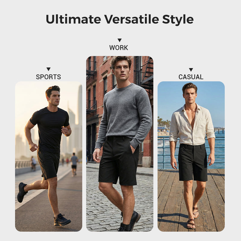 ⏳LAST DAY SALE 60% OFF !!📢Men's Stretch Quick Dry Casual Golf Shorts