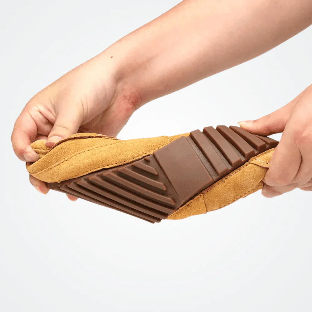 Men's Leather Moccasin Sweden - Pure - PURECLO