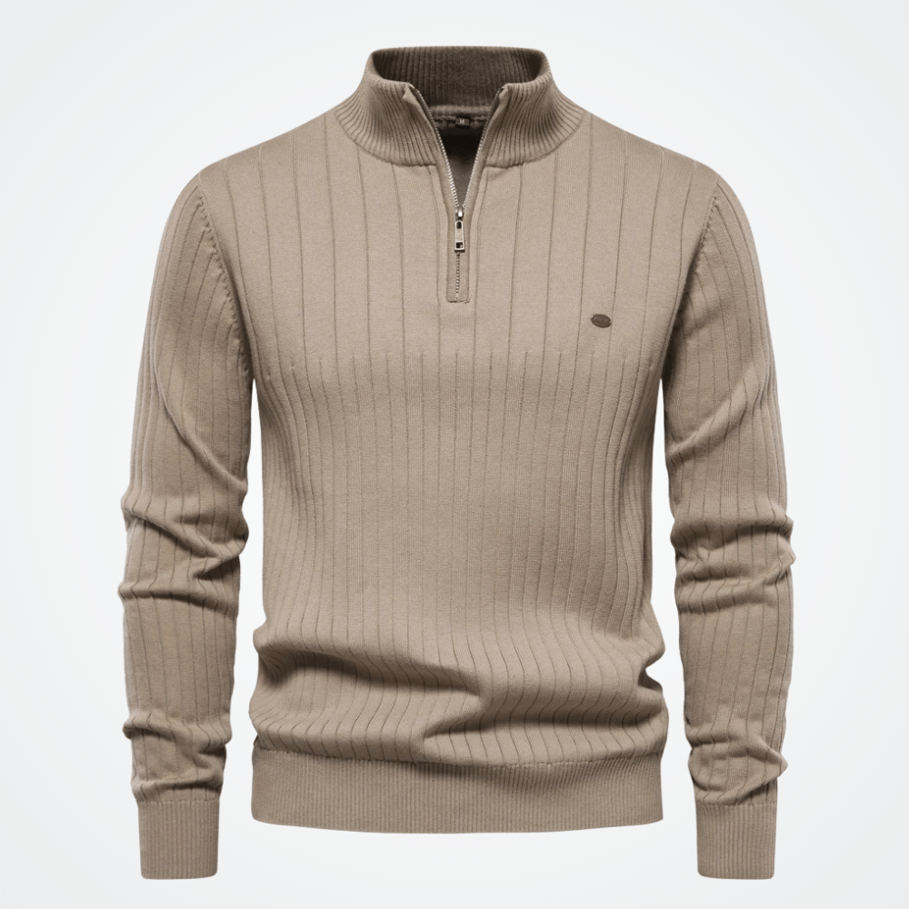 Men's Sweat Jacket Tallinn - Pure