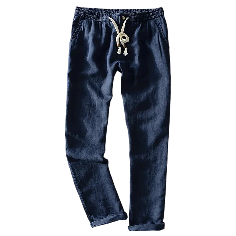 Men's Linen Trousers Morato - Pure - PURECLO