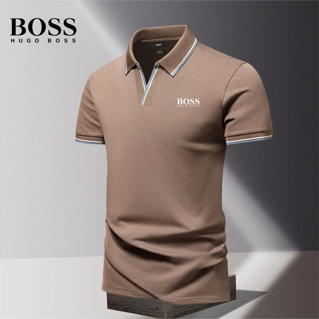 PureClo™ Elegant Old Money Polo – premium cotton polo shirt with a tailored fit and timeless design inspired by quiet luxury and effortless sophistication.