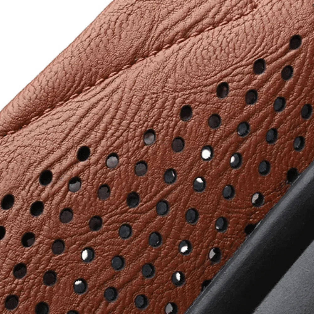 Men's Leather Moccasins Milan - Pure - PURECLO