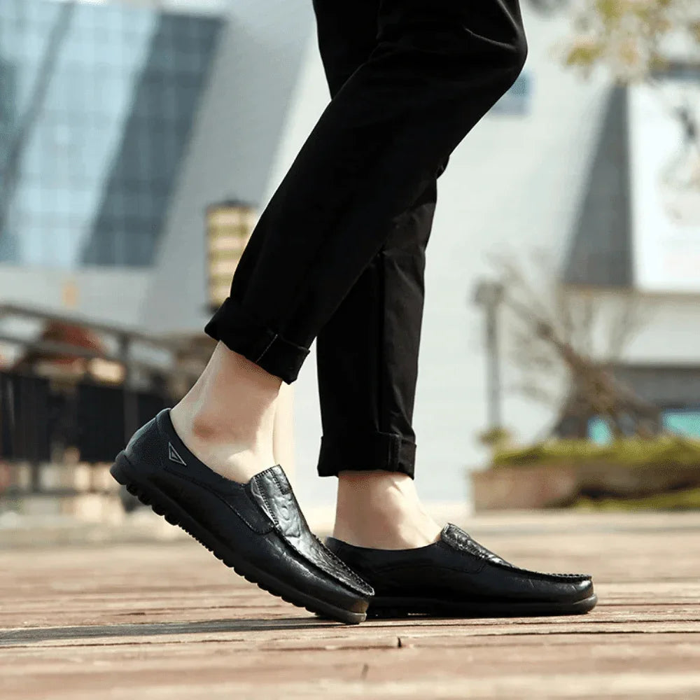 Leather Moccasin for Men - Pure - PURECLO