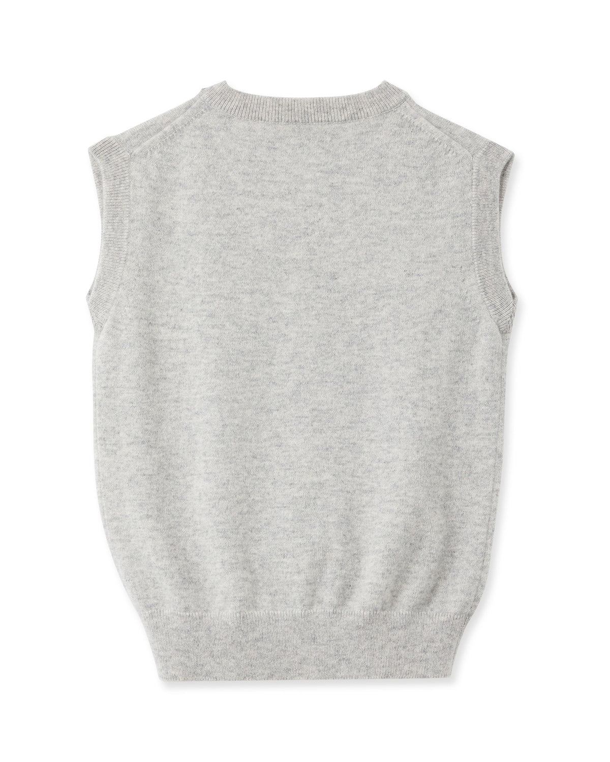 Boys Cashmere Slipover Fumo Grey