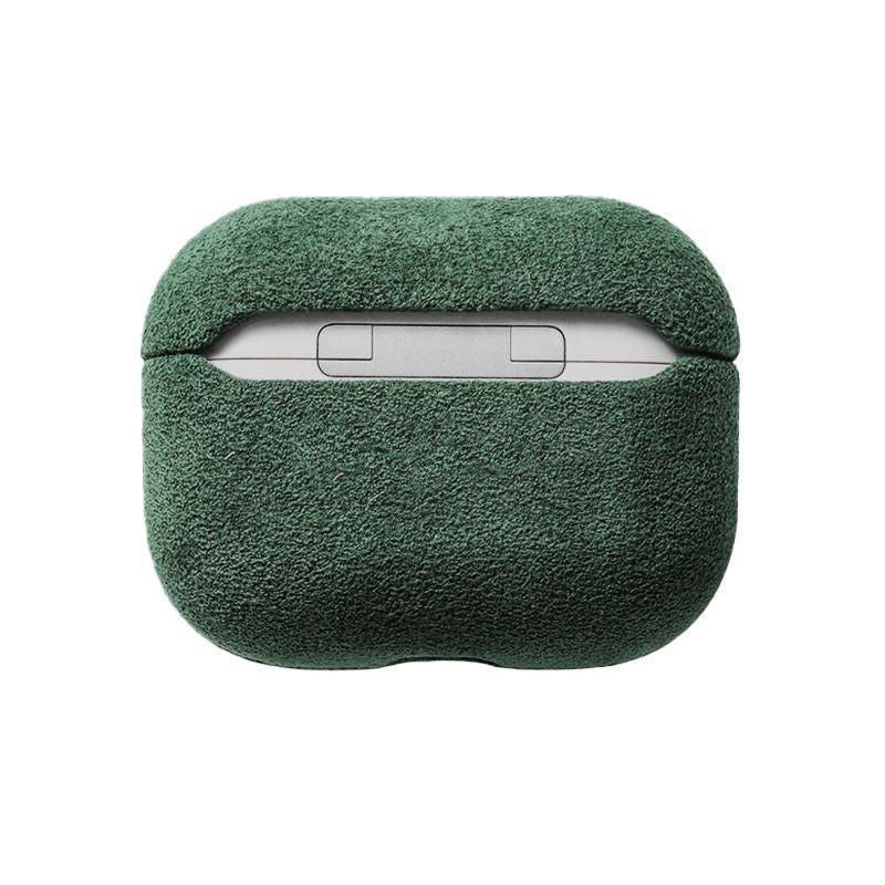 Alcantara Case - AirPods - Midnight Green