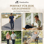 Pure TimelessFlex – Klassische Straight-Fit-Hose mit 4-Wege-Stretch