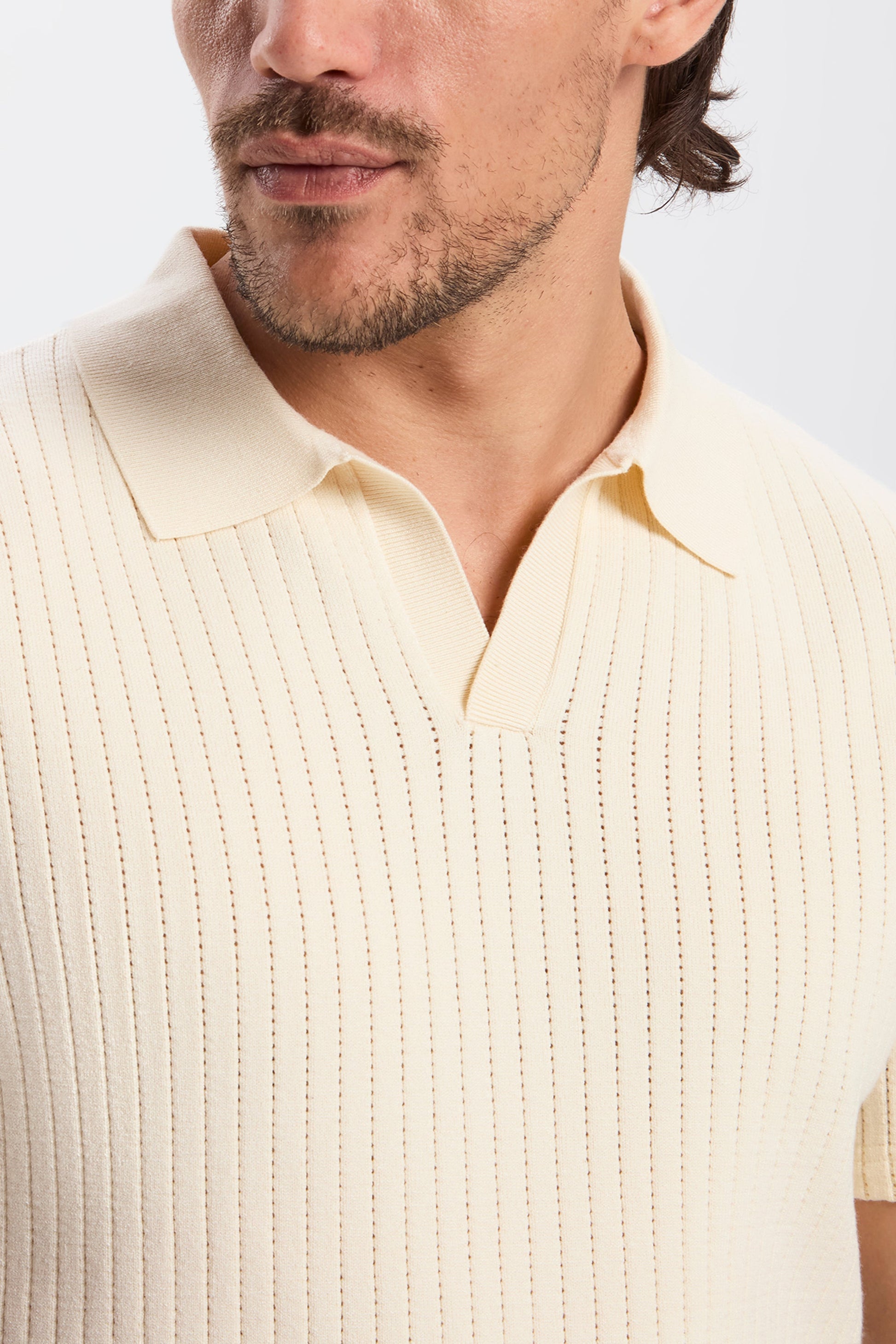 THE ALONSO SHORT SLEEVE POLO - PURECLO