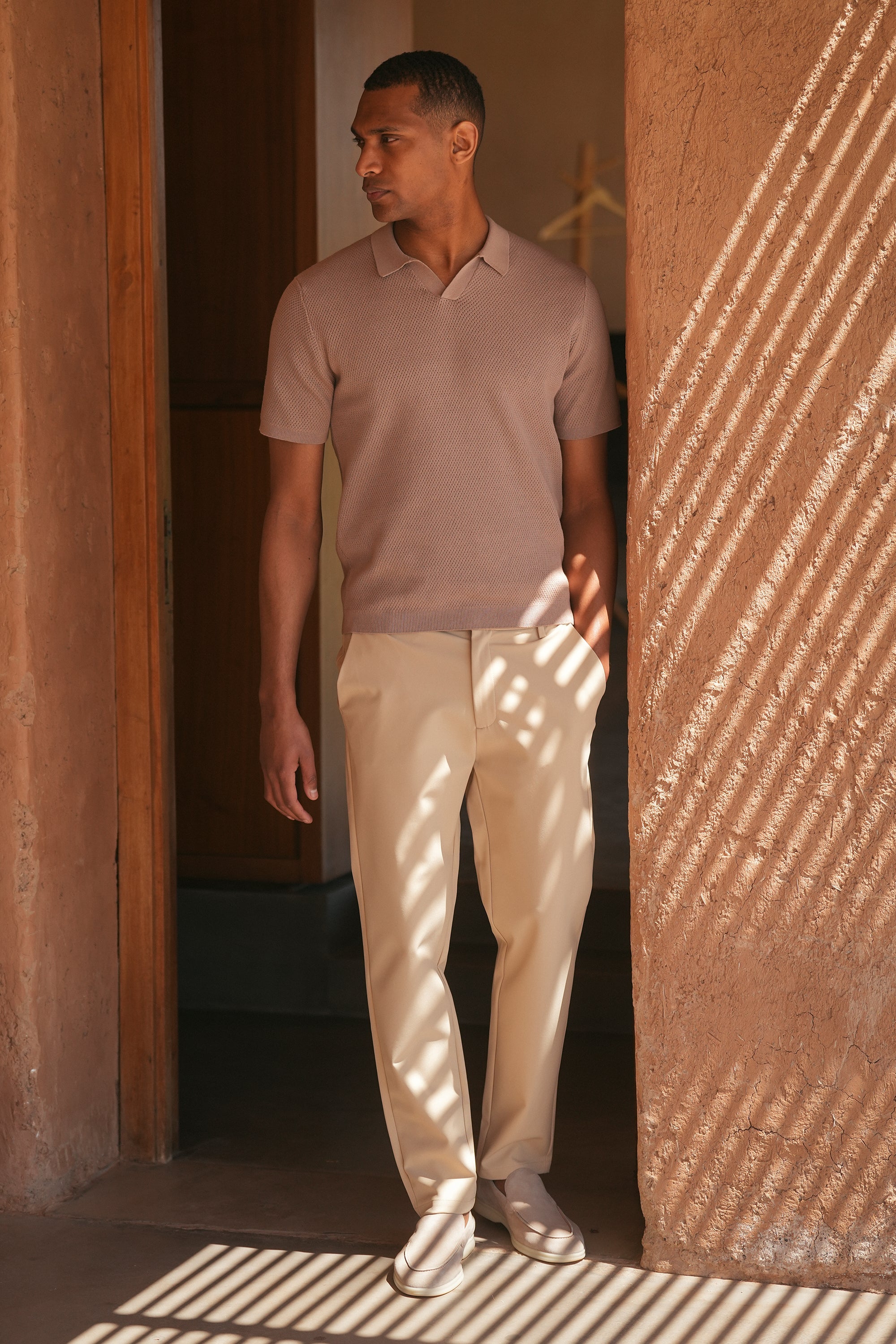 THE CAPRI SHORT SLEEVE POLO - PURECLO