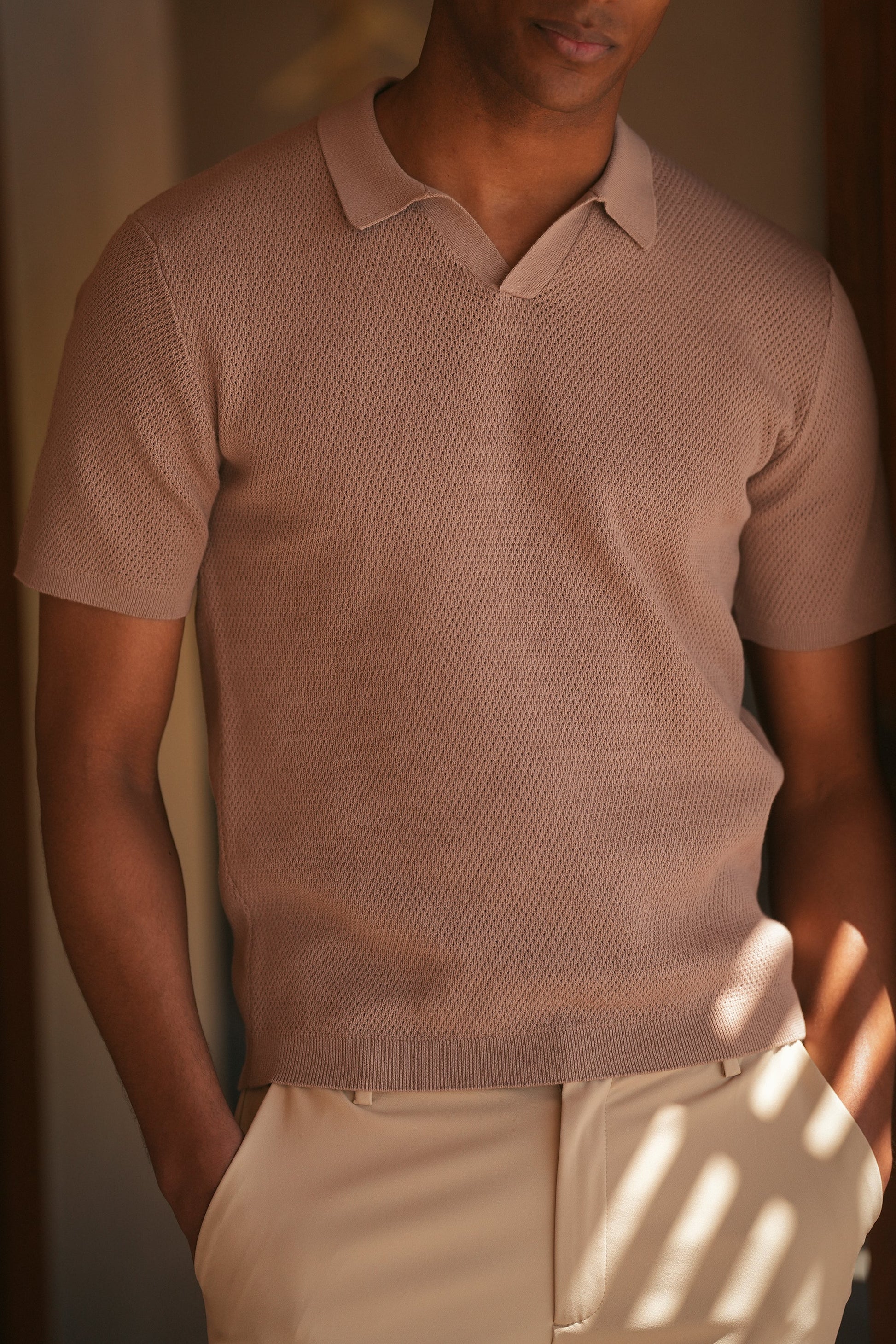 THE CAPRI SHORT SLEEVE POLO - PURECLO