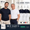 [BUY 3 GET 5]  Pure™ Kit 5 T-Shirt Pima Cotton | Premium Edition PURECLO