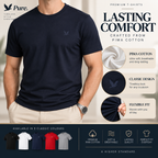 [BUY 3 GET 5]  Pure™ Kit 5 T-Shirt Pima Cotton | Premium Edition PURECLO