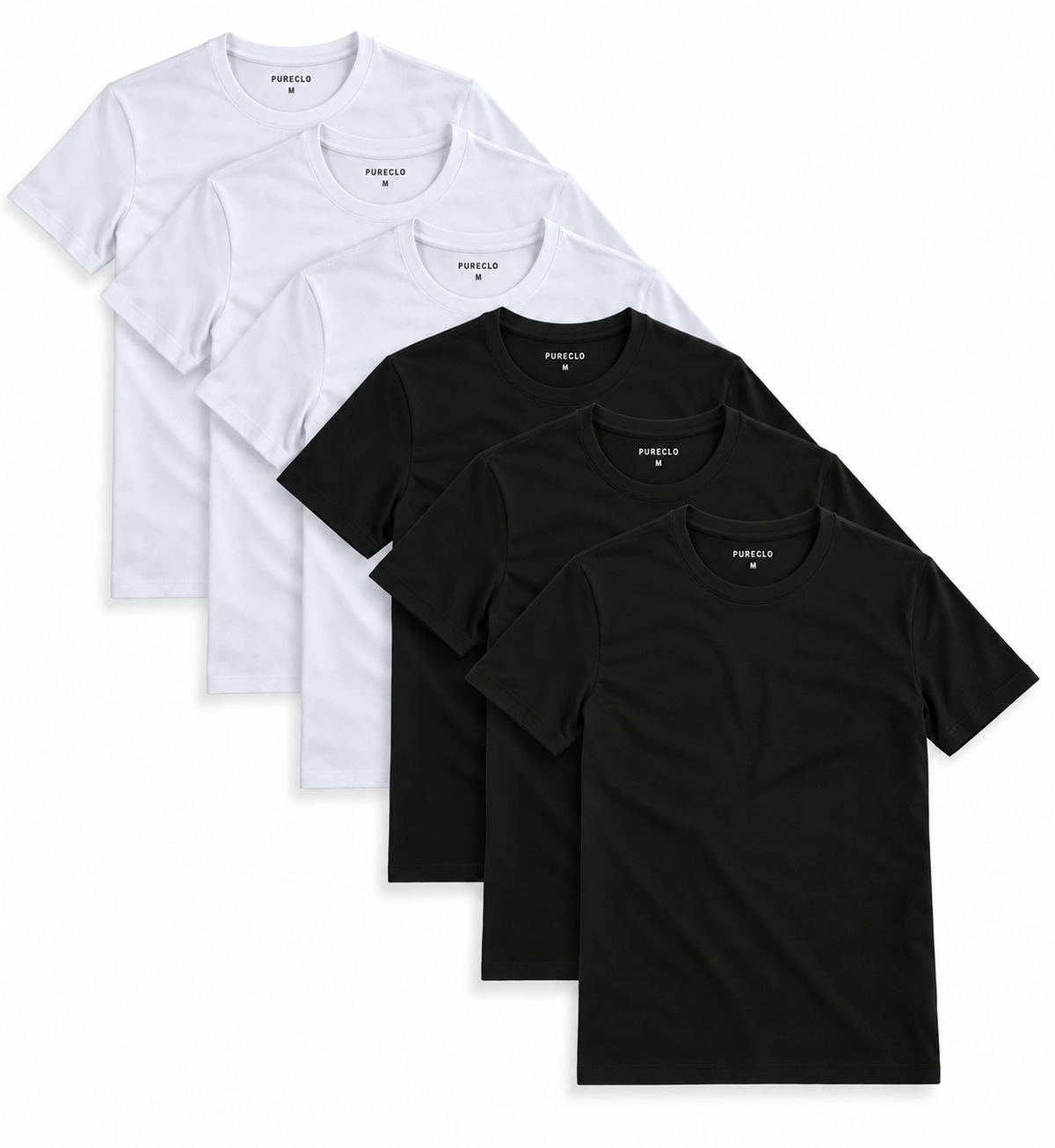 [BUY 3 GET 6] Kit 5 T-Shirt Pima Cotton | Pure™ Premium Edition PURECLO