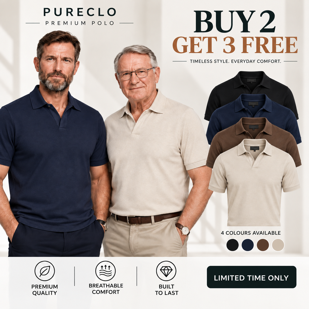 [BUY 2 GET 3] Essential Polo Tricot Pure 3-Pack | Silky-Soft Pima Cotton Blazee