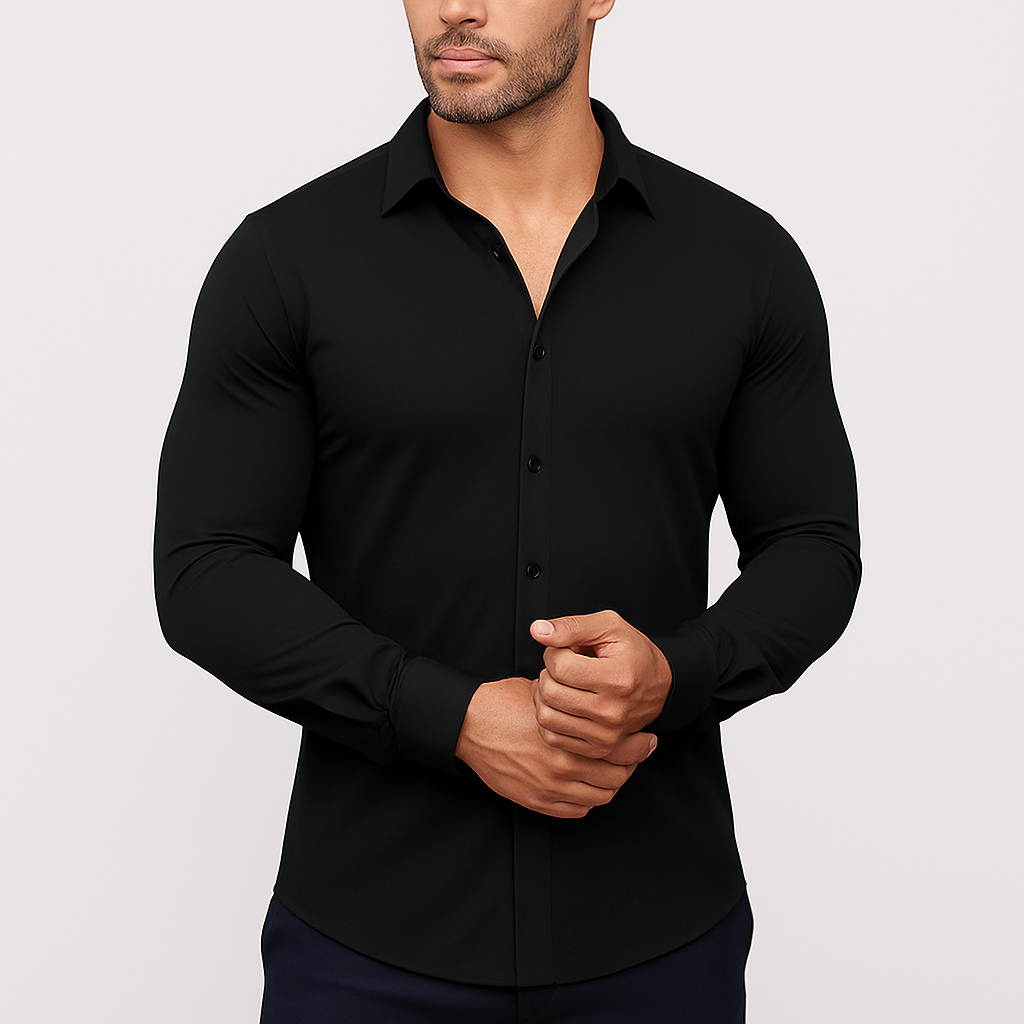 Camisa de Vestir Elástica