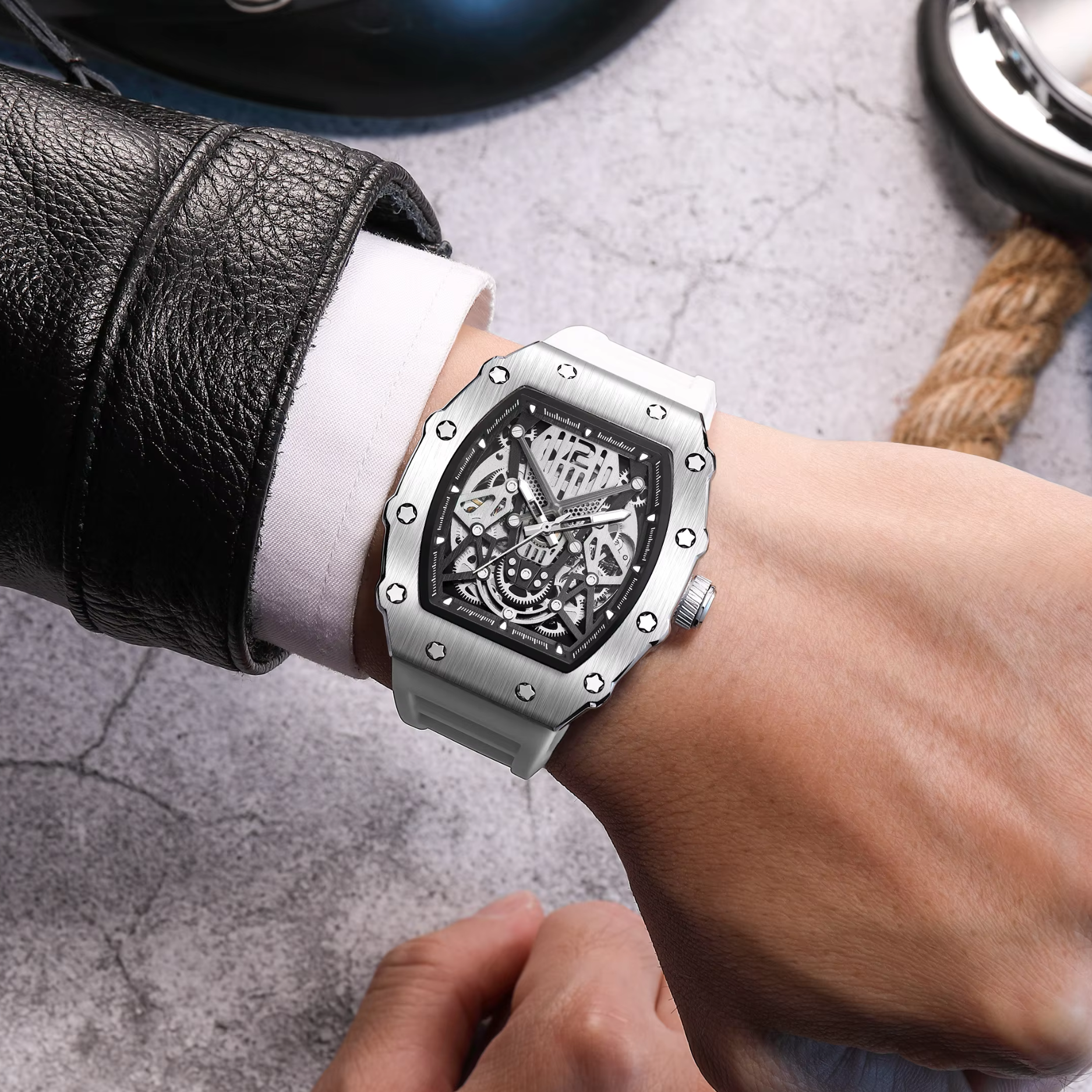 PURE CHRONO WHITE - PURECLO