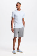 THE CABLE SHORT SLEEVE T-SHIRT - PURECLO