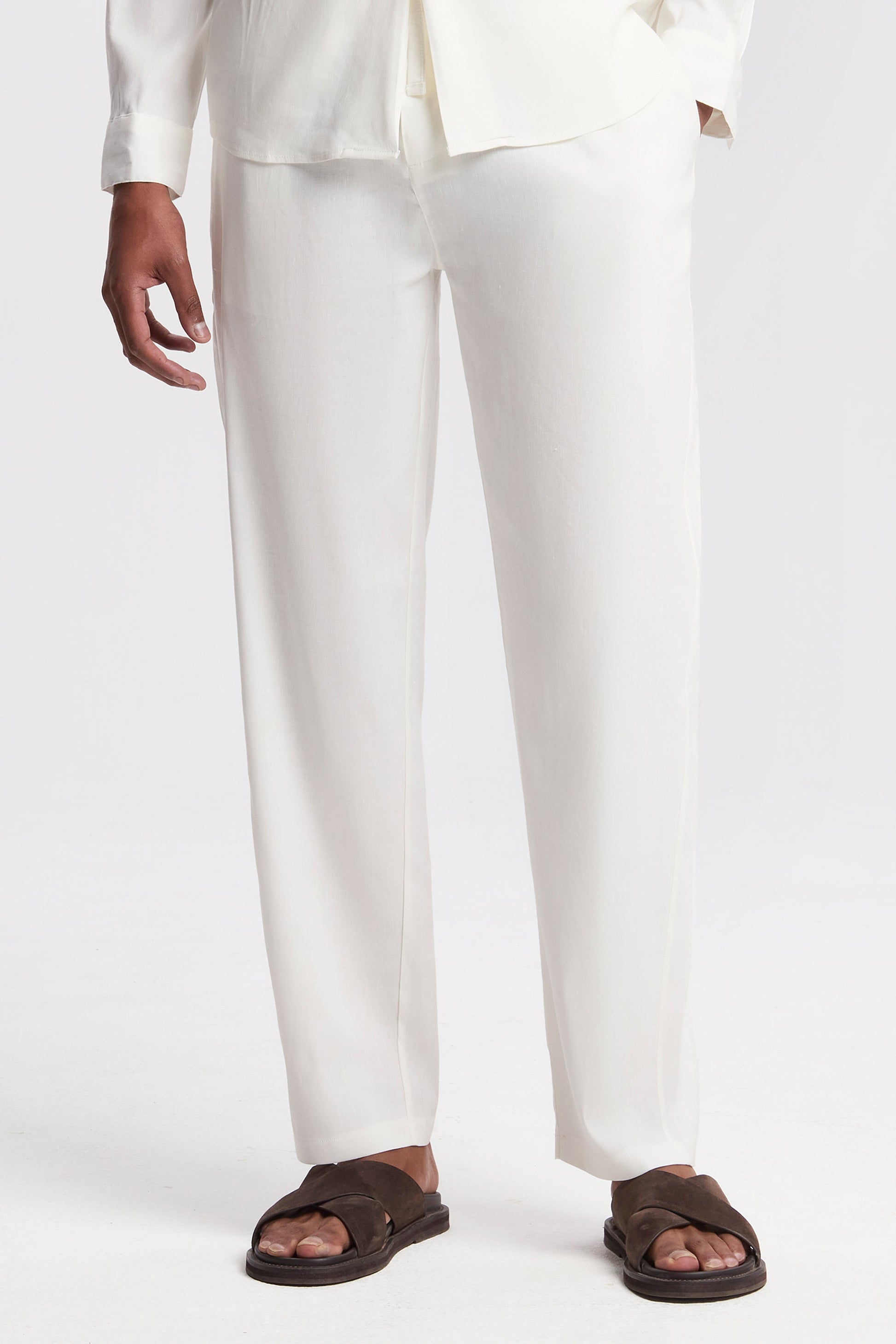 THE LINEN TROUSERS - PURECLO
