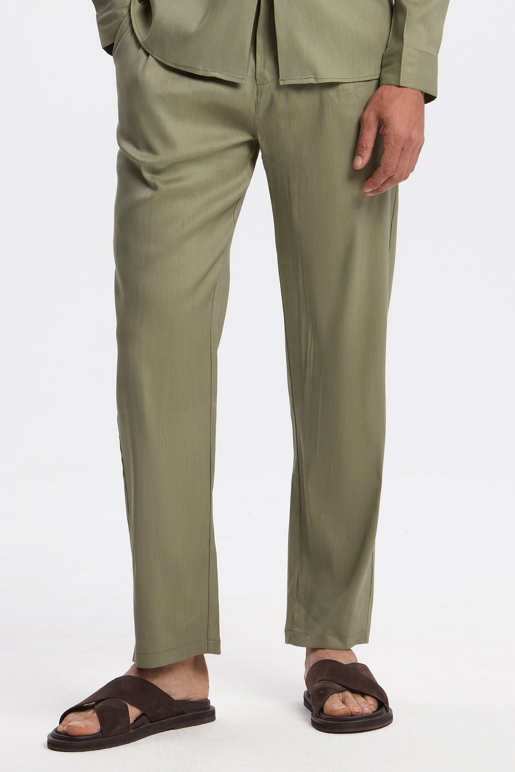THE LINEN TROUSERS - PURECLO