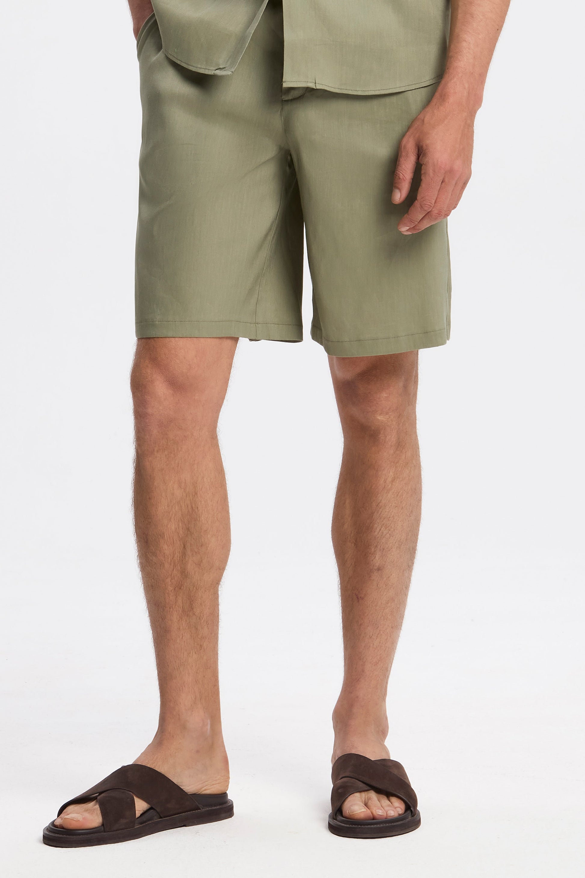 THE LINEN SHORTS - PURECLO