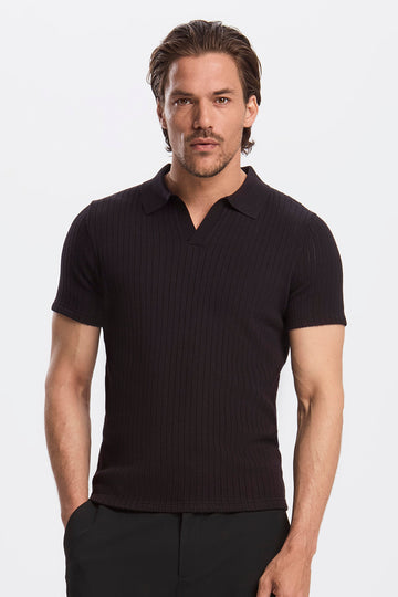 THE ALONSO SHORT SLEEVE POLO - PURECLO