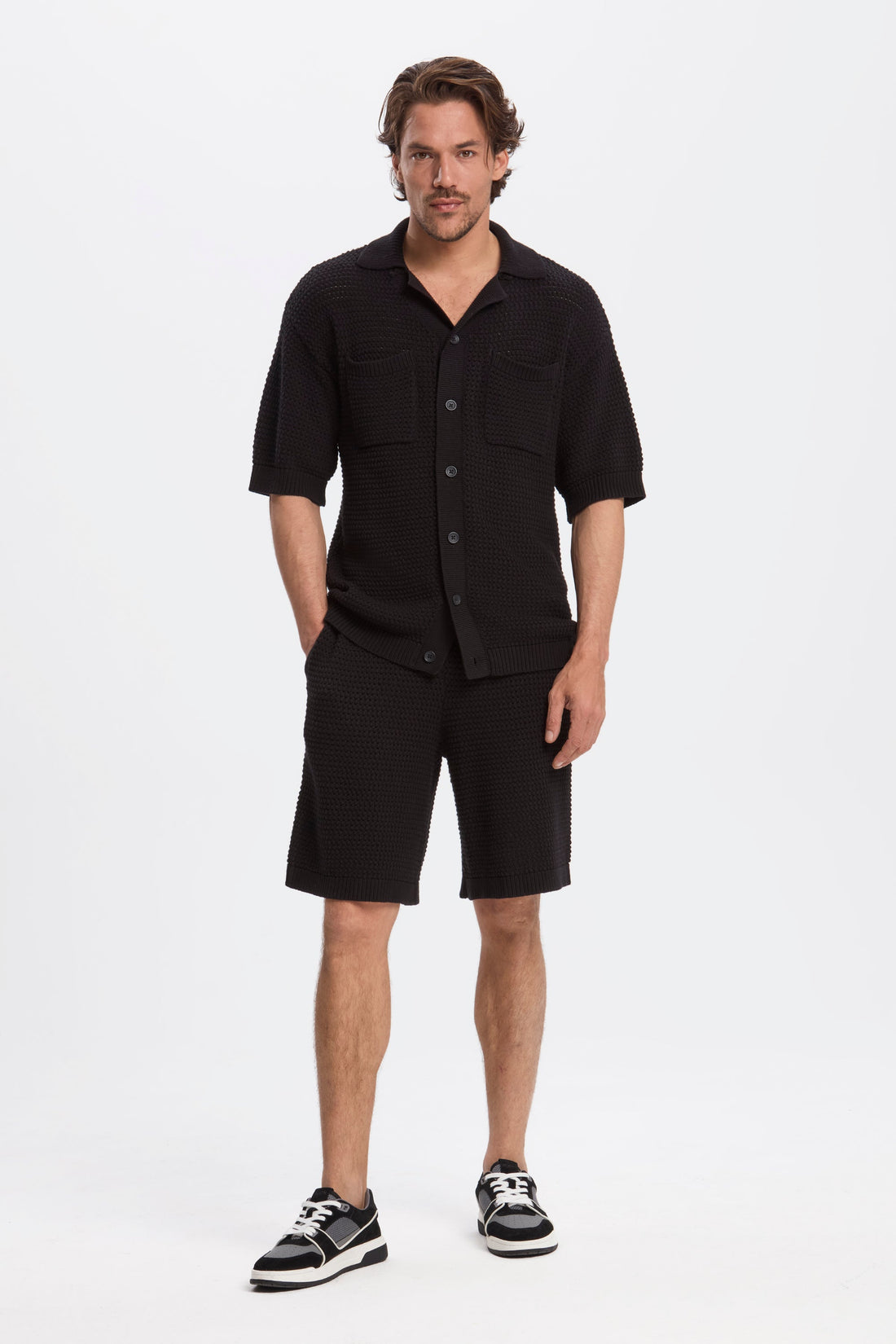 THE MATESE CROCHET SHORTS - PURECLO