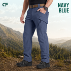 FlexCamo - Men's 9-Pocket Straight Fit Tactical Waterproof Pants