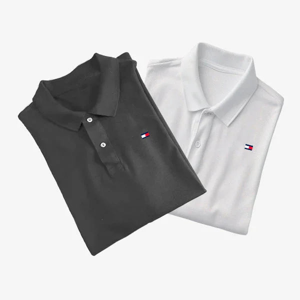 [BUY 1, GET 2] Set of 2 TH Essential Poloshirts - Pure - PURECLO