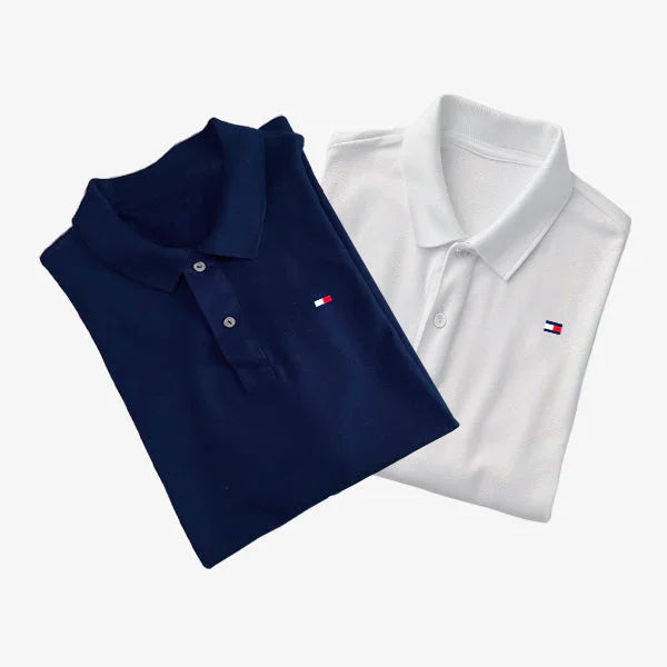 [BUY 1, GET 2] Set of 2 TH Essential Poloshirts - Pure - PURECLO
