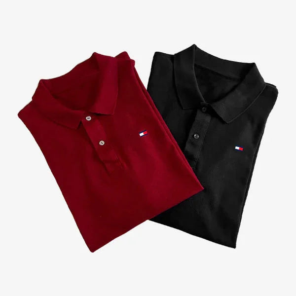 [BUY 1, GET 2] Set of 2 TH Essential Poloshirts - Pure - PURECLO