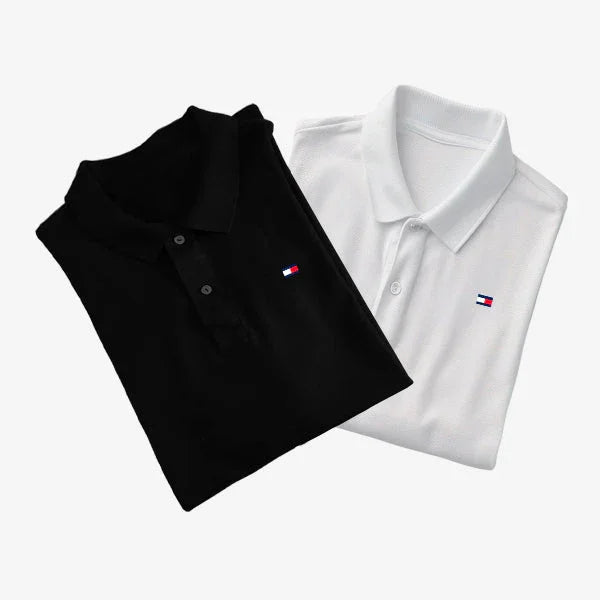 [BUY 1, GET 2] Set of 2 TH Essential Poloshirts - Pure - PURECLO