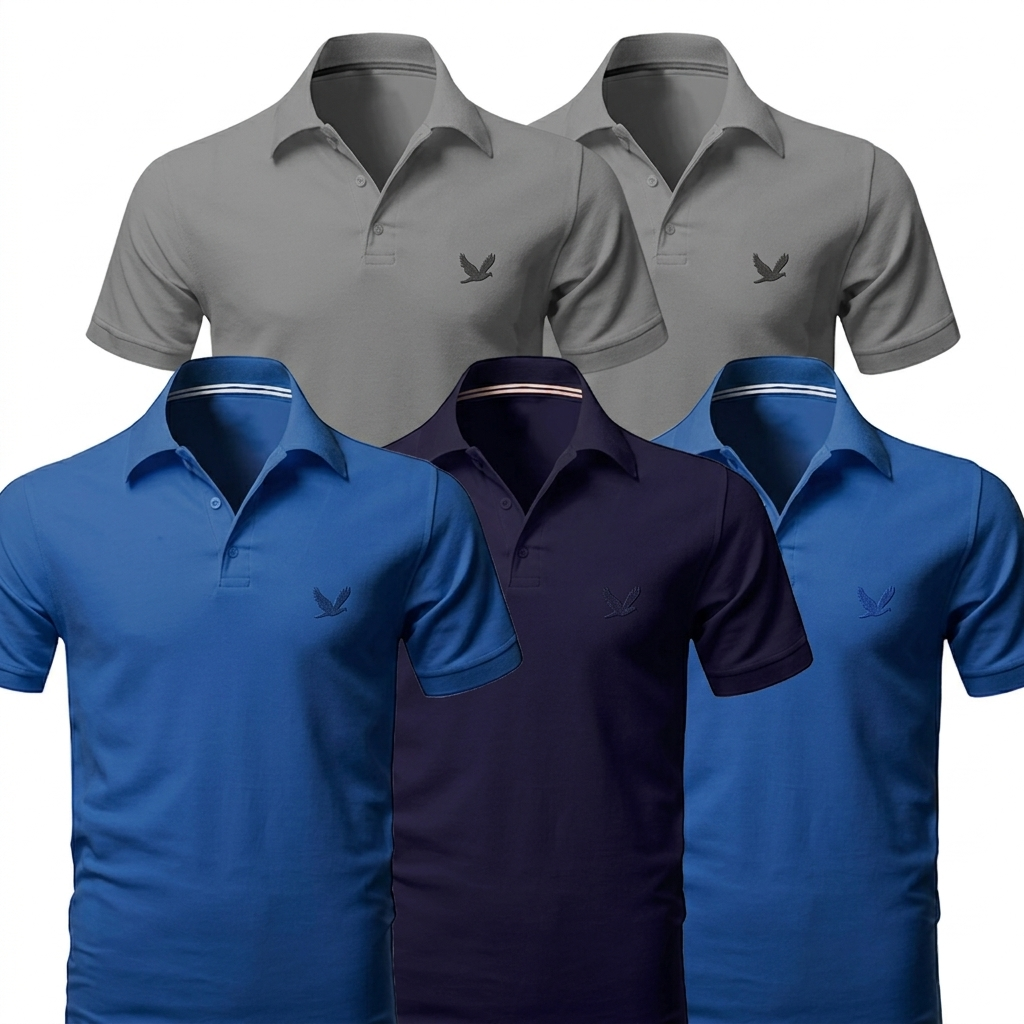 [BUY 3 GET 5]  PureClo™ Essential Polo Kit | Timeless Style