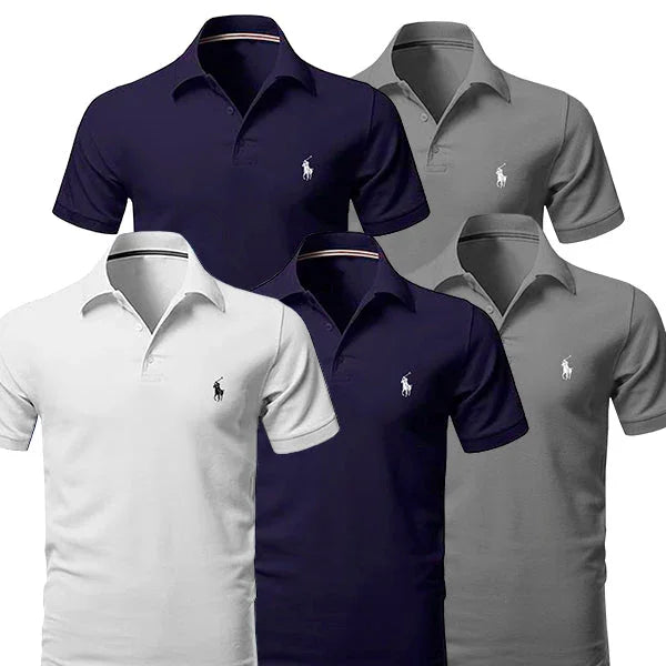 [BUY 3 GET 5] Kit 5 Polo R&L Essential - Pure - PURECLO