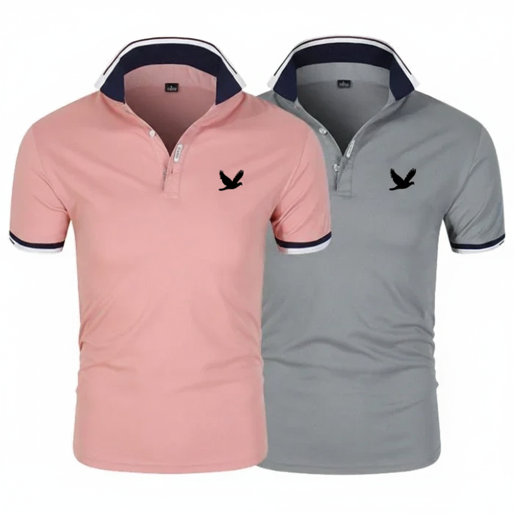 PureClo™ | 2-Pack Essential Polo Shirts [BUY 1, GET 2]