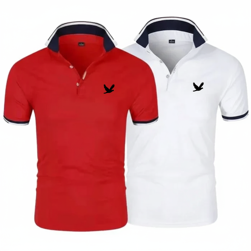 PureClo™ | 2-Pack Essential Polo Shirts [BUY 1, GET 2]