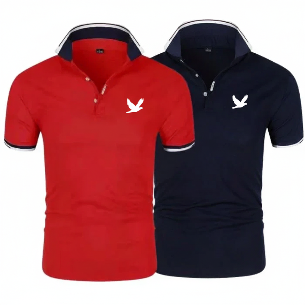 PureClo™ | 2-Pack Essential Polo Shirts [BUY 1, GET 2]