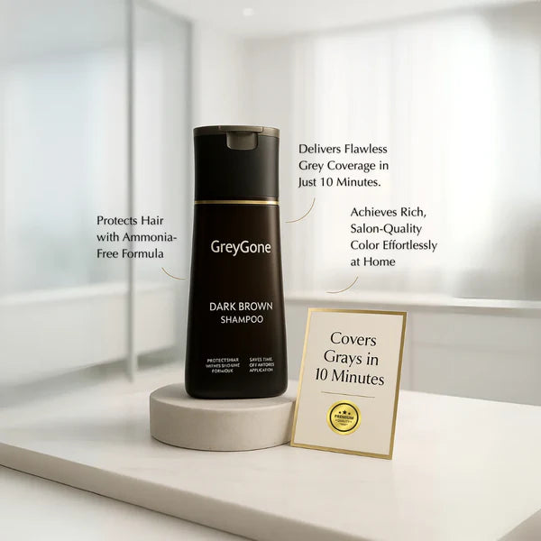 GreyGone™ Instant Hair Dye Shampoo [50% OFF + FREE SHIPPING]