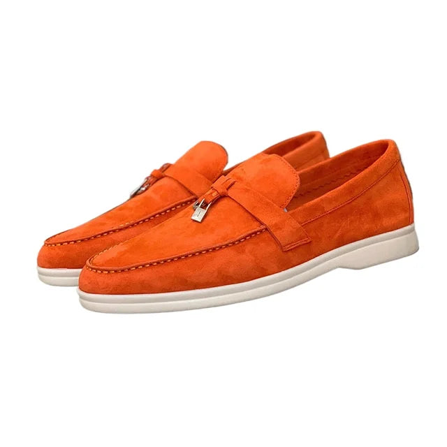 NOBA - Suede Lady Loafers